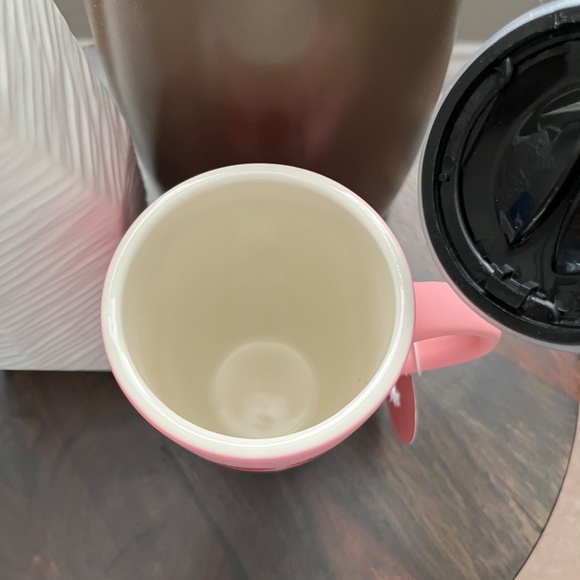 Jubillie Pink Ceramic Travel Mug  NWT - Picture 5 of 5